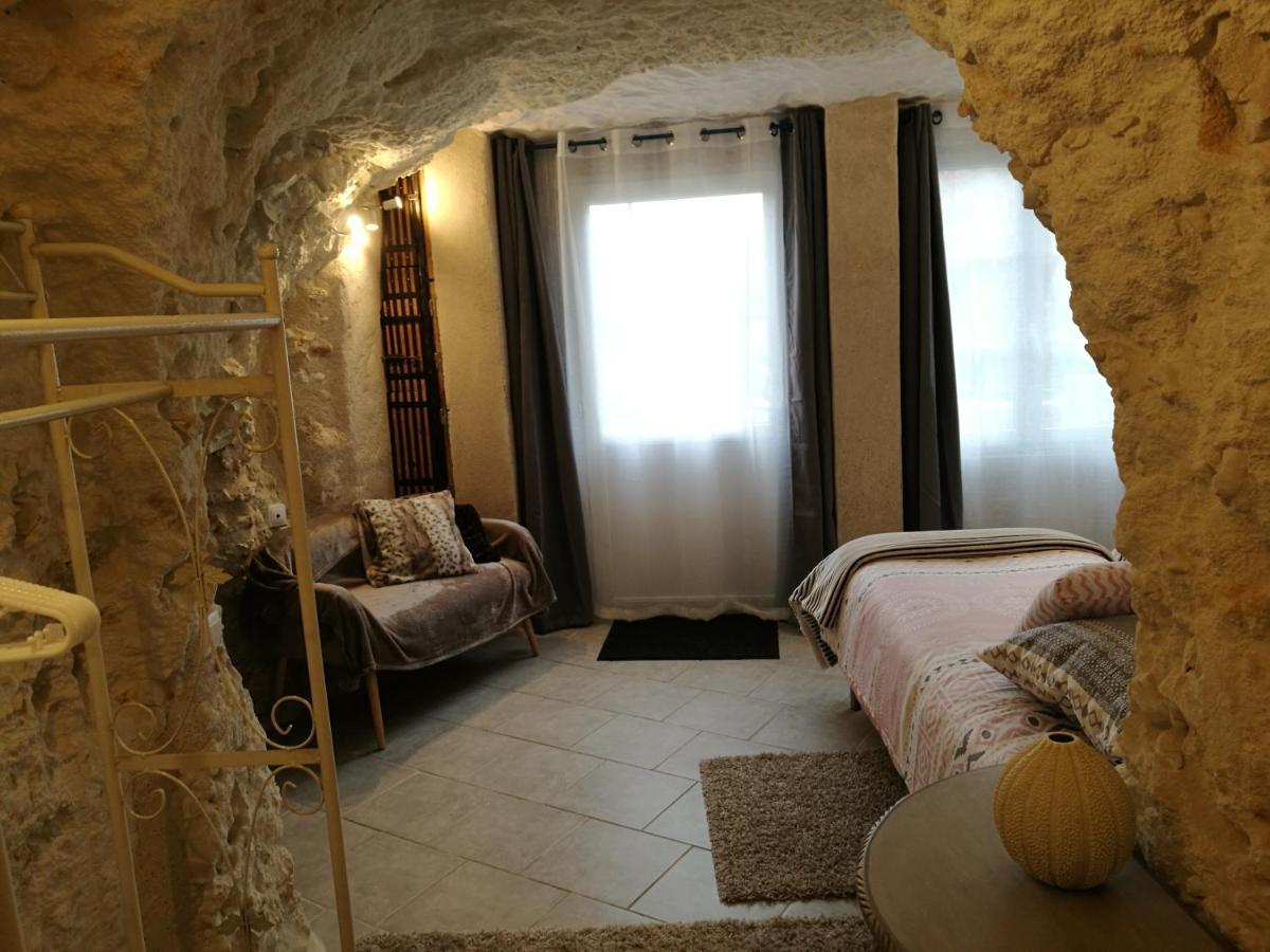 Caves Du Coteau 3 Bed and Breakfast Lunay Exteriör bild