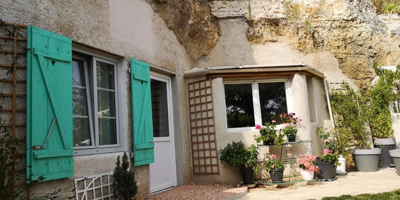 Caves Du Coteau 3 Bed and Breakfast Lunay Exteriör bild